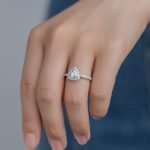 Halo Classic Moissanite Ring - Image 5