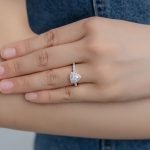 Halo Classic Moissanite Ring - Image 4