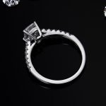 Cute & Unique Moissanite Ring - Image 5
