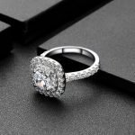 Big Vintage Moissanite Ring - Image 3