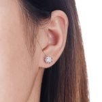 Luxury Snowflake Silver Earrings - Image 6