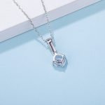 Brillant Moissanite Solitaire Necklace - Image 3