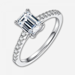 Cute & Unique Moissanite Ring