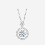 Captivating Moissanite Gem Drop Necklace