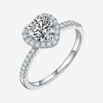 Eternal Love Moissanite Diamond Ring